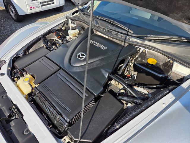 RX-8 タイプS 車検・整備付き 6MT 新品タイヤ付き 純正DVDナビ 純正18AW BOSEサウンドシステム 社外2本出しマフラーRmagic HID Fフォグ キーレス ETC CD再生 ステアリングスイッチ(49枚目)