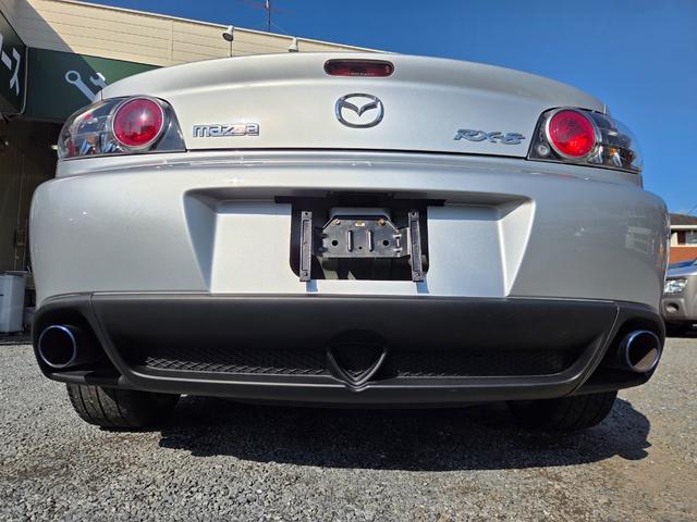 RX-8 タイプS 車検・整備付き 6MT 新品タイヤ付き 純正DVDナビ 純正18AW BOSEサウンドシステム 社外2本出しマフラーRmagic HID Fフォグ キーレス ETC CD再生 ステアリングスイッチ(56枚目)