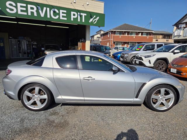 RX-8 タイプS 車検・整備付き 6MT 新品タイヤ付き 純正DVDナビ 純正18AW BOSEサウンドシステム 社外2本出しマフラーRmagic HID Fフォグ キーレス ETC CD再生 ステアリングスイッチ(61枚目)