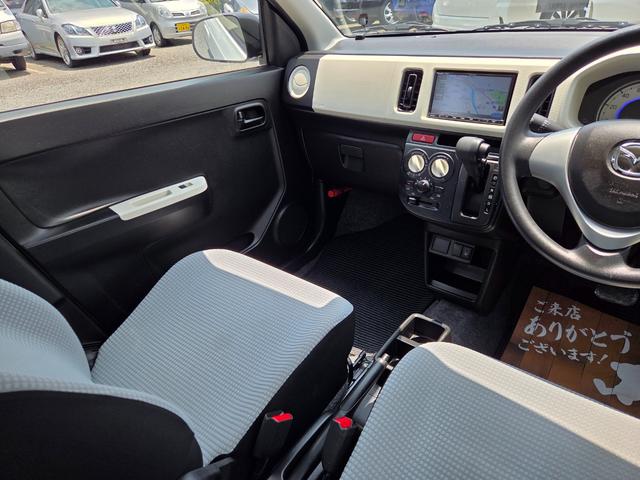 キャロル ＧＬ　走行距離無制限２年保証付き　車検・整備付き　社外メモリナビ　前後クリアランスソナー　キーレス　Ｂｌｕｅｔｏｏｔｈオーディオ　ラジオ　シートヒーター　衝突被害軽減ブレーキ　記録簿　取説　Ｗエアバック（12枚目）