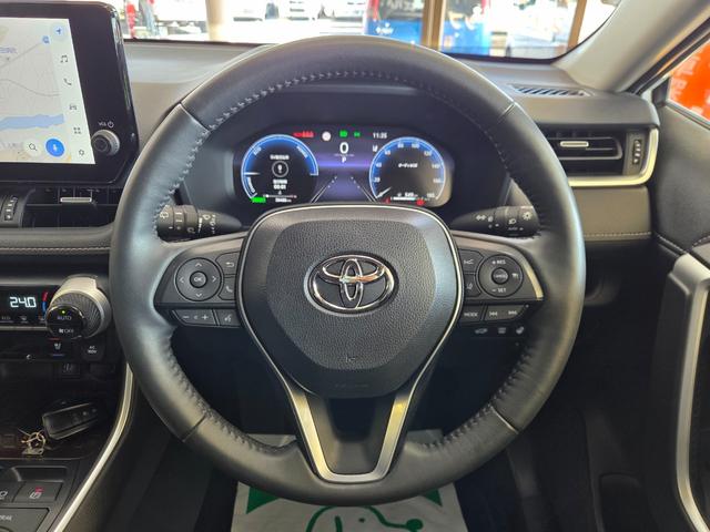 ＲＡＶ４ ハイブリッドＧ　新車保証継承　１オーナー　純正メモリナビ　前後４方センサー　全方位カメラ　レーダークルーズ　フルセグ　Ｂｌｕｅｔｏｏｔｈ　電動バックドア　黒レザーシート　前後ドラレコ　ＡＣ１００Ｖ　純正１８ＡＷ（18枚目）