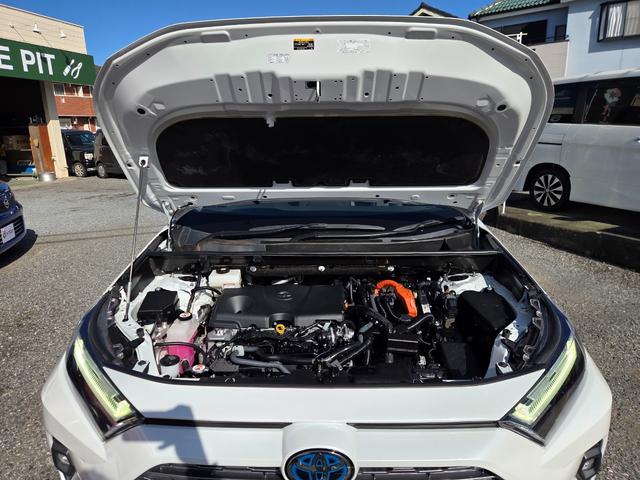 ＲＡＶ４ ハイブリッドＧ　新車保証継承　１オーナー　純正メモリナビ　前後４方センサー　全方位カメラ　レーダークルーズ　フルセグ　Ｂｌｕｅｔｏｏｔｈ　電動バックドア　黒レザーシート　前後ドラレコ　ＡＣ１００Ｖ　純正１８ＡＷ（41枚目）