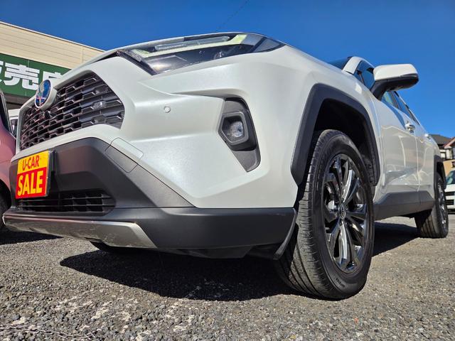 ＲＡＶ４ ハイブリッドＧ　新車保証継承　１オーナー　純正メモリナビ　前後４方センサー　全方位カメラ　レーダークルーズ　フルセグ　Ｂｌｕｅｔｏｏｔｈ　電動バックドア　黒レザーシート　前後ドラレコ　ＡＣ１００Ｖ　純正１８ＡＷ（51枚目）