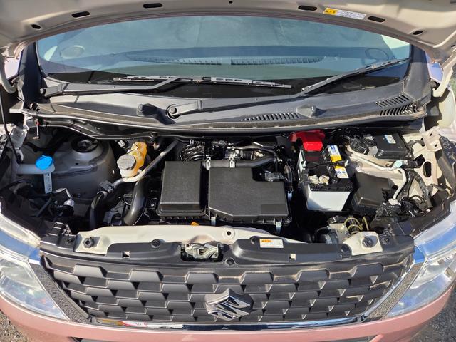 ワゴンR FX 2年保証付き 車検・整備付き 5速マニュアル 走行19348km キーレス 運転席シートヒーター CD再生 AM/FMラジオ アイドリングストップ ドアバイザー コーナーポール 記録簿 取説(46枚目)