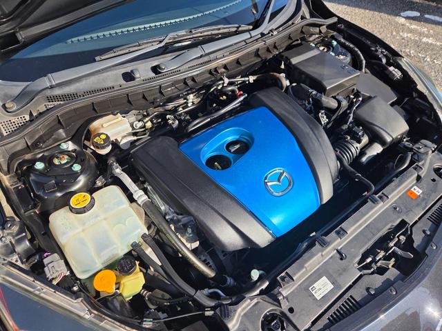 アクセラスポーツ ２０Ｓ－スカイアクティブ　２年保証付き　１オーナー　純正メモリナビ　スマートキー　パドルシフト　ＨＩＤ　Ｆフォグ　Ｂカメラ　フルセグ　Ｂｌｕｅｔｏｏｔｈ　ＤＶＤ・ＣＤ　ＥＴＣ　ドラレコ　プッシュスタート　社外１６ＡＷ　記録簿（41枚目）