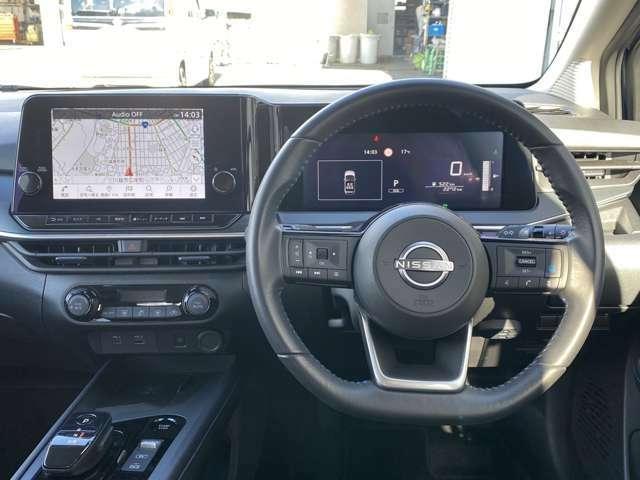 ノート １．２　ＡＵＴＥＣＨ　クロスオーバー　試乗車ＵＰ　スマートキ　踏み間違い衝突防止アシスト　３６０°カメラ　ＬＤＡ　アダクティブクルーズ　禁煙　ＬＥＤヘッドランプ　ドライブレコーダー　バックカメラ　フルオートエアコン　アルミホイール　メモリーナビ（3枚目）