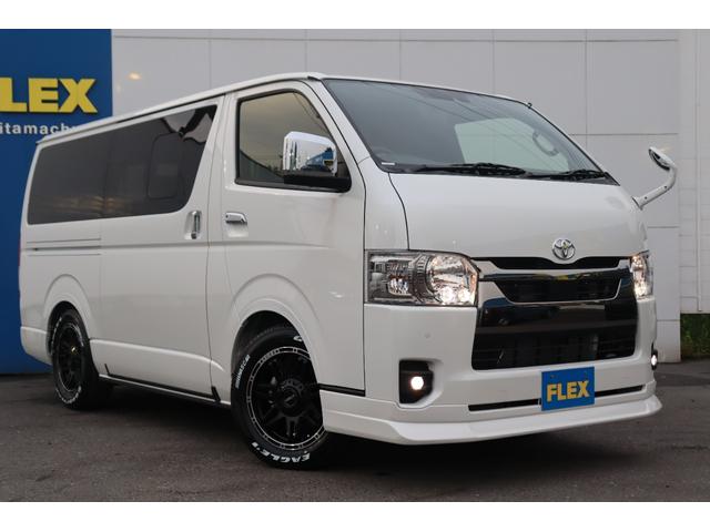 スーパーGL ダークプライムII 4WDFishing VAN ロッドホルダー付 床張り床下収納 跳ね上げ式ベットキットベットテーブル フルセグナビビルトインETC2.0 HDMI端子ミラーリング対応(42枚目)