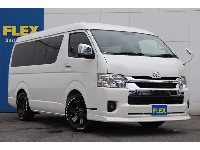 GL 4WD 内装架装Ver1 フルセグツインナビ/フリップダウンモニター/ビルトインETC2.0 FLEXフロントエアロ/オーバーフェンダー 1インチローダウン 17インチAW/グッドイヤーナスカータイヤ(24枚目)