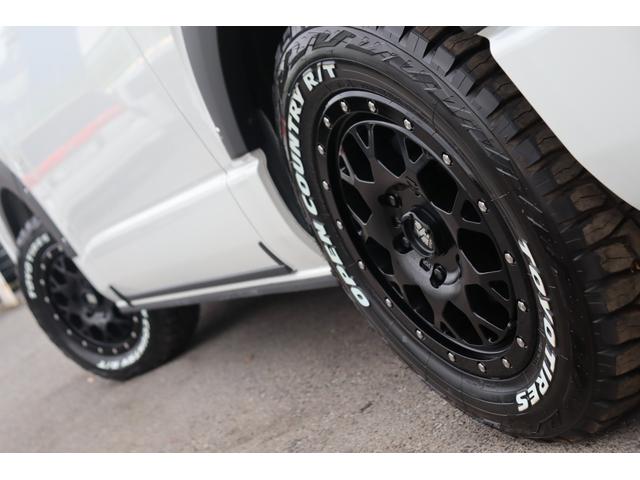 スーパーGL ダークプライムII 4WD オフロードパッケージ/ブラックエディション BIG-X11インチ JAOSオーバーフェンダー 高さ調整式ベットキット オフロードスタイルフロントガード エクストリーム16インチAWTOYO(33枚目)