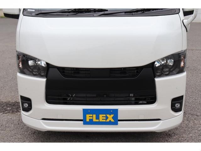 スーパーＧＬ　ダークプライムＩＩ　ＥＳＳＥＸエアロ　ＢＩＧ－Ｘ１１インチ／ＨＤＭＩ　２インチダウン　ＥＳＳＥＸボンネット　ＦＬＥＸオーバーフェンダー　ＤＥＬＦ０１　１８インチ／Ｈ３０タイヤ　フルＬＥＤテール　パノラミックビューモニター(2枚目)