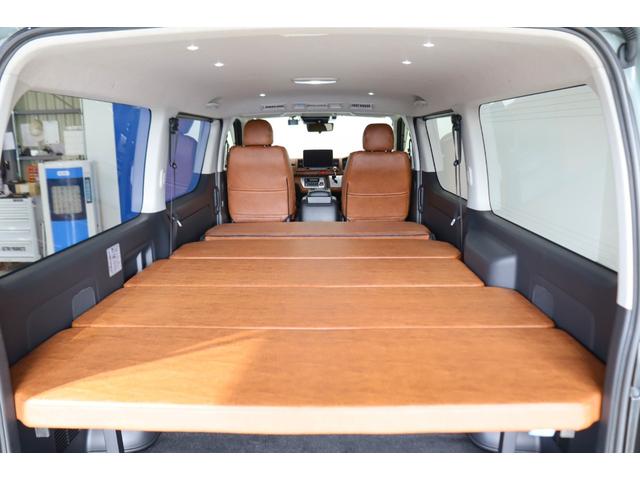 ハイエースバン ロングスーパーGL アースカラーパッケージ ブラックエディション仕様 BIG-X11インチナビ デジタルインナーミラー LEDヘッドライト 助手席エアバック ブラウンベットキット/シートカバー アルミタイヤ LEDテール(53枚目)