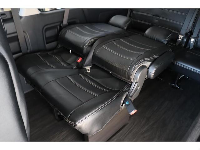 ハイエースワゴン ＧＬ　買取直販　床張り施工済み　ブラックエディション仕様　バンパーガード　ＦＬＥＸオーバーフェンダー　ＬＥＤテール　ＮＴ－１　１６インチＡＷ／ＴＯＹＯオープンカントリータイヤ　フルセグナビ／フリップダウン（12枚目）