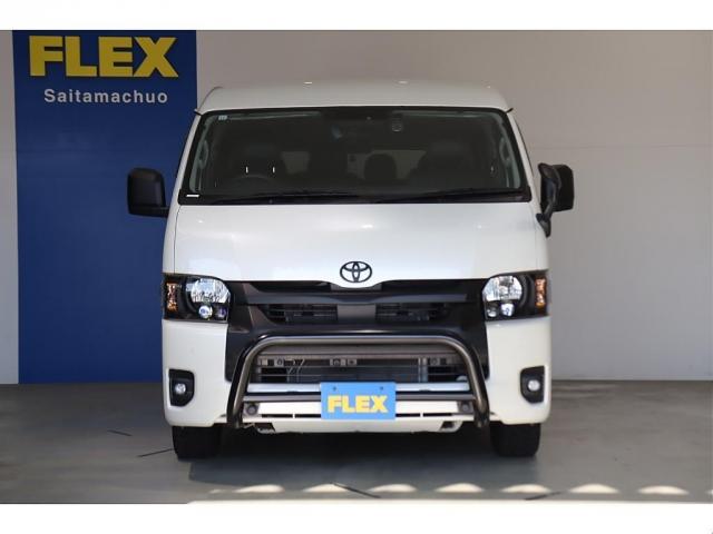 ハイエースワゴン ＧＬ　買取直販　床張り施工済み　ブラックエディション仕様　バンパーガード　ＦＬＥＸオーバーフェンダー　ＬＥＤテール　ＮＴ－１　１６インチＡＷ／ＴＯＹＯオープンカントリータイヤ　フルセグナビ／フリップダウン（17枚目）