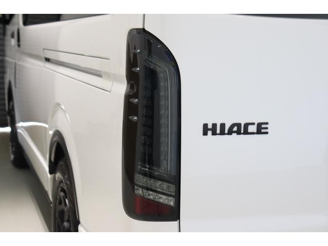 ハイエースワゴン ＧＬ　買取直販　床張り施工済み　ブラックエディション仕様　バンパーガード　ＦＬＥＸオーバーフェンダー　ＬＥＤテール　ＮＴ－１　１６インチＡＷ／ＴＯＹＯオープンカントリータイヤ　フルセグナビ／フリップダウン（37枚目）