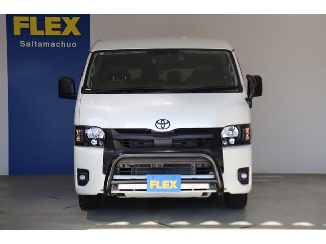 ハイエースワゴン ＧＬ　買取直販　床張り施工済み　ブラックエディション仕様　バンパーガード　ＦＬＥＸオーバーフェンダー　ＬＥＤテール　ＮＴ－１　１６インチＡＷ／ＴＯＹＯオープンカントリータイヤ　フルセグナビ／フリップダウン（50枚目）