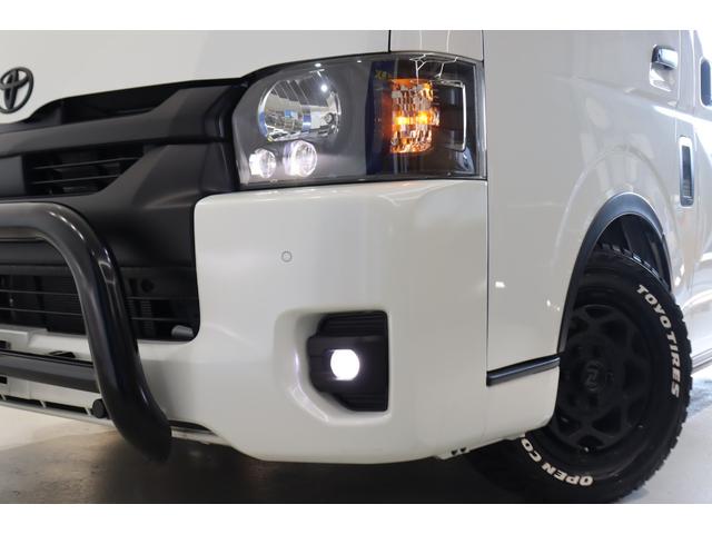 ハイエースワゴン ＧＬ　買取直販　床張り施工済み　ブラックエディション仕様　バンパーガード　ＦＬＥＸオーバーフェンダー　ＬＥＤテール　ＮＴ－１　１６インチＡＷ／ＴＯＹＯオープンカントリータイヤ　フルセグナビ／フリップダウン（62枚目）