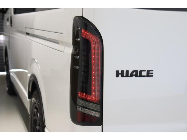 ハイエースワゴン ＧＬ　買取直販　床張り施工済み　ブラックエディション仕様　バンパーガード　ＦＬＥＸオーバーフェンダー　ＬＥＤテール　ＮＴ－１　１６インチＡＷ／ＴＯＹＯオープンカントリータイヤ　フルセグナビ／フリップダウン（63枚目）