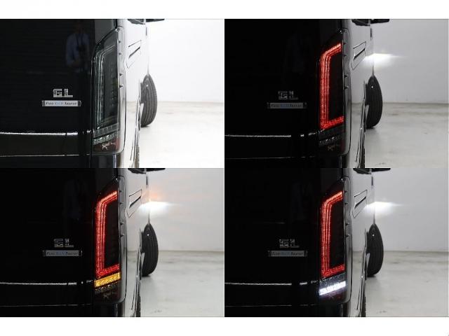 ハイエースワゴン ＧＬ　ロング　ファインテックツアラー　４キャプテンシート　両側自動ドア　アルパインＢＩＧＸ１１インチナビ　１２．８インチ後席モニター　ＥＴＣ２．０　ＨＤＭＩ端子　新品アルミホイール　ＬＥＤテール　デジタルインナーミラー　パノラミックビュー（9枚目）