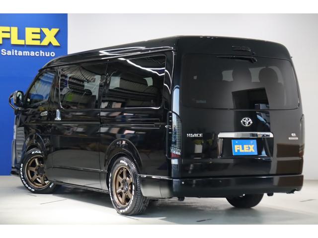 ハイエースワゴン ＧＬ　ロング　ファインテックツアラー　４キャプテンシート　両側自動ドア　アルパインＢＩＧＸ１１インチナビ　１２．８インチ後席モニター　ＥＴＣ２．０　ＨＤＭＩ端子　新品アルミホイール　ＬＥＤテール　デジタルインナーミラー　パノラミックビュー（27枚目）