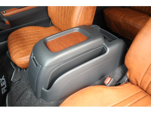 ハイエースバン ロングスーパーGL アースカラーパッケージ ベージュ ガソリン2WD 角目フェイス クラシックテール カリフォルニア16インチAW ナスカータイヤ アルパインナビ 茶木目インパネ ベッドキット シートカバー ETCPVM(27枚目)