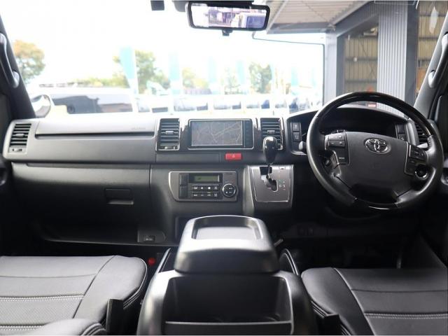 ハイエースバン スーパーGL ダークプライムII ディーゼル2WD T-FORCE アルティメット2テール NC-1/16インチAW ダンロップタイヤ 寒冷地仕様 ベッド シートカバー 7インチナビ ETC PVM デジタルミラー ドラレコ パワスラ(2枚目)