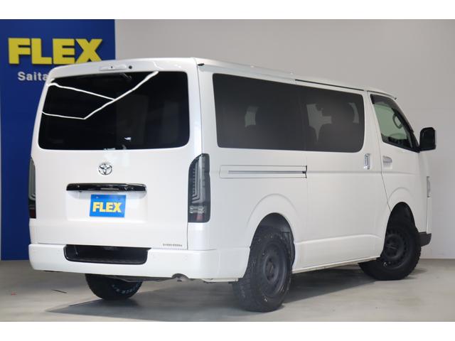 ハイエースバン スーパーGL ダークプライムII ディーゼル2WD T-FORCE アルティメット2テール NC-1/16インチAW ダンロップタイヤ 寒冷地仕様 ベッド シートカバー 7インチナビ ETC PVM デジタルミラー ドラレコ パワスラ(33枚目)