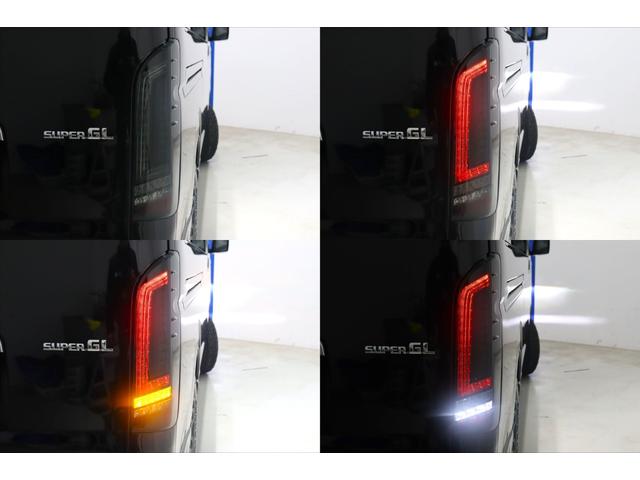 ハイエースバン スーパーGL ダークプライムII 4WD 未使用車 BIG-X11インチナビ 両側パワースライドドア パノラミックビューモニター/デジタルインナーミラー T-Forceフロントエアロ NT-1 16インチAW プレステージLEDテール(38枚目)