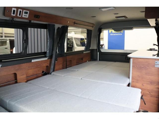 大人２名就寝設定のフルフラットシート！