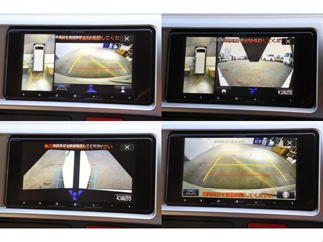 駐車時も安心なパノラミックビューモニターを完備！路肩走行時も安全運転をサポート！