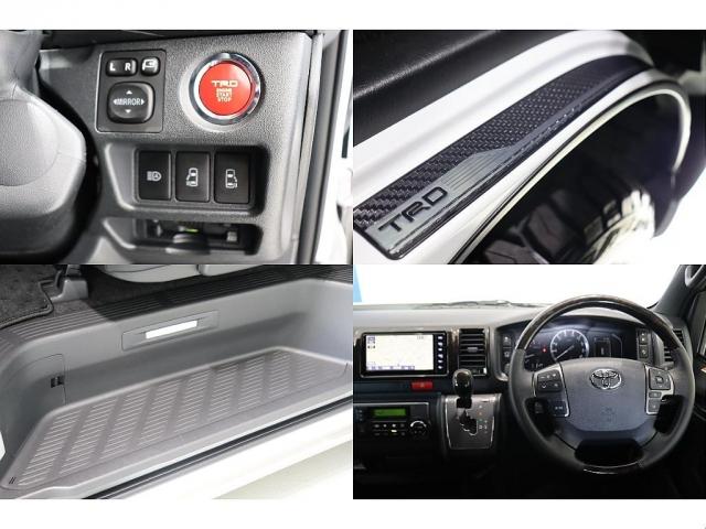 ハイエースバン スーパーＧＬ　ダークプライムＩＩ　ＴＲＤカスタム　パノラミックビューモニター／デジタルインナーミラー　両側パワースライドドア　フルセグナビ／ＥＴＣ　ＮＴ－１　１６インチＡＷ／ＴＯＹＯオープンカントリータイヤ　プレステージＬＥＤテール（15枚目）