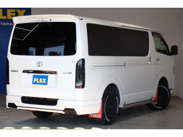 ハイエースバン スーパーＧＬ　ダークプライムＩＩ　ＴＲＤカスタム　パノラミックビューモニター／デジタルインナーミラー　両側パワースライドドア　フルセグナビ／ＥＴＣ　ＮＴ－１　１６インチＡＷ／ＴＯＹＯオープンカントリータイヤ　プレステージＬＥＤテール（45枚目）