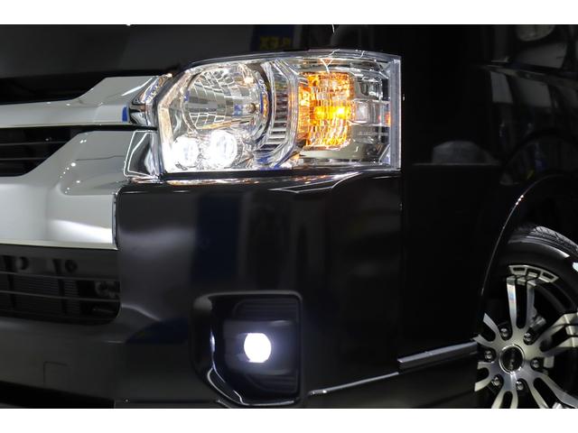 ハイエースワゴン ＧＬ　ロング　内装架装Ｖｅｒ１　フローリング施工　ベットキット　専用テーブル　ＢＩＧＸ１１インチナビ　１０インチフリップダウンモニター　パノラミックビューモニター　デジタルインナーミラー　パワースライドドア（40枚目）