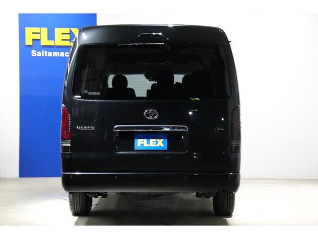 ハイエースワゴン ＧＬ　ロング　内装架装Ｖｅｒ１　フローリング施工　ベットキット　専用テーブル　ＢＩＧＸ１１インチナビ　１０インチフリップダウンモニター　パノラミックビューモニター　デジタルインナーミラー　パワースライドドア（49枚目）