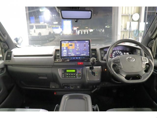 ハイエースバン スーパーＧＬ　ダークプライムＩＩ　令和５年　スーパーＧＬダークプライムＩＩＲｅｎｏｃａ　Ｃｏａｓｔ　Ｌｉｎｅｓ　ＬＥＤ角目フェイス　ＢＩＧＸ１１インチナビ　ＥＴＣ　ベットキット　ＰＶＭ　デジタルインナーミラー　クリアランスソナー（5枚目）