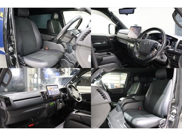 ハイエースバン スーパーＧＬ　ダークプライムＩＩ　令和５年　スーパーＧＬダークプライムＩＩＲｅｎｏｃａ　Ｃｏａｓｔ　Ｌｉｎｅｓ　ＬＥＤ角目フェイス　ＢＩＧＸ１１インチナビ　ＥＴＣ　ベットキット　ＰＶＭ　デジタルインナーミラー　クリアランスソナー（46枚目）