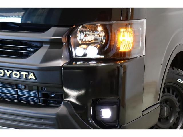 ハイエースワゴン ＧＬ　内装架装Ｖｅｒ１　ガソリン４ＷＤ　Ｔ－ＦＯＲＣＥ　プレステージテール　オープンカントリータイヤ　１６インチＡＷ　ＲｅＣｌａｓｓｉｃグリル　シートカバー　アルパインナビ　１２．８インチモニター　ＨＤＭＩ（17枚目）