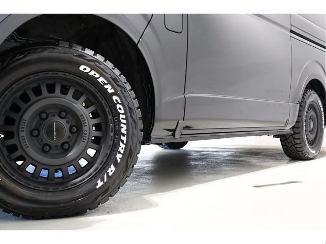 ハイエースワゴン ＧＬ　内装架装Ｖｅｒ１　ガソリン４ＷＤ　Ｔ－ＦＯＲＣＥ　プレステージテール　オープンカントリータイヤ　１６インチＡＷ　ＲｅＣｌａｓｓｉｃグリル　シートカバー　アルパインナビ　１２．８インチモニター　ＨＤＭＩ（20枚目）