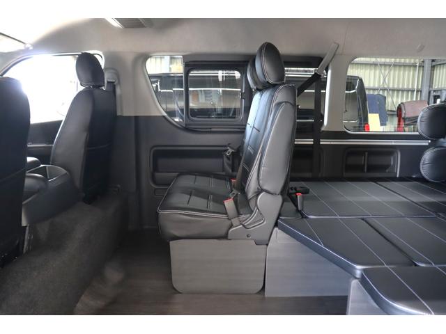 ハイエースワゴン ＧＬ　内装架装Ｖｅｒ１　ガソリン４ＷＤ　Ｔ－ＦＯＲＣＥ　プレステージテール　オープンカントリータイヤ　１６インチＡＷ　ＲｅＣｌａｓｓｉｃグリル　シートカバー　アルパインナビ　１２．８インチモニター　ＨＤＭＩ（69枚目）