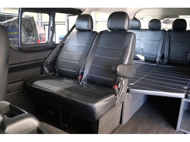 ハイエースワゴン ＧＬ　内装架装Ｖｅｒ１　ガソリン４ＷＤ　Ｔ－ＦＯＲＣＥ　プレステージテール　オープンカントリータイヤ　１６インチＡＷ　ＲｅＣｌａｓｓｉｃグリル　シートカバー　アルパインナビ　１２．８インチモニター　ＨＤＭＩ（71枚目）