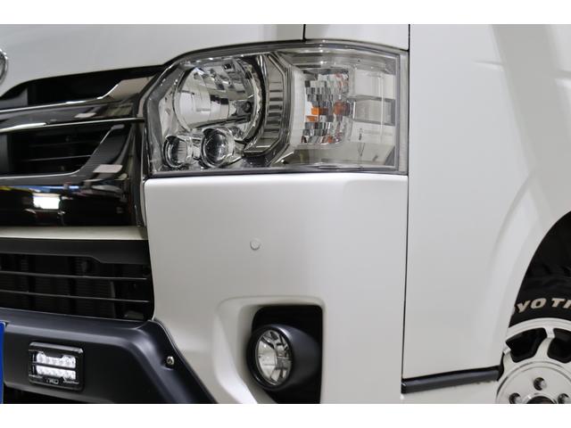 ハイエースバン フロア施工 デジタルインナーミラー パノラミックビューモニター パワースライドドア クリアランスソナー 7インチナビETC 16インチアルミホイル LEDテールランプ ルーフスピーカー ダウンライト(39枚目)