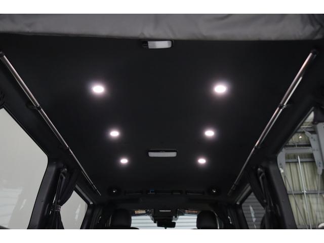 ハイエースバン フロア施工 デジタルインナーミラー パノラミックビューモニター パワースライドドア クリアランスソナー 7インチナビETC 16インチアルミホイル LEDテールランプ ルーフスピーカー ダウンライト(68枚目)