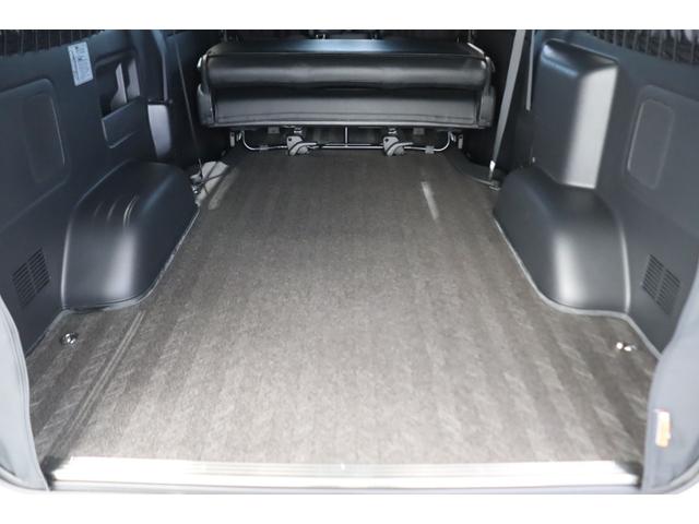 ハイエースバン フロア施工 デジタルインナーミラー パノラミックビューモニター パワースライドドア クリアランスソナー 7インチナビETC 16インチアルミホイル LEDテールランプ ルーフスピーカー ダウンライト(69枚目)