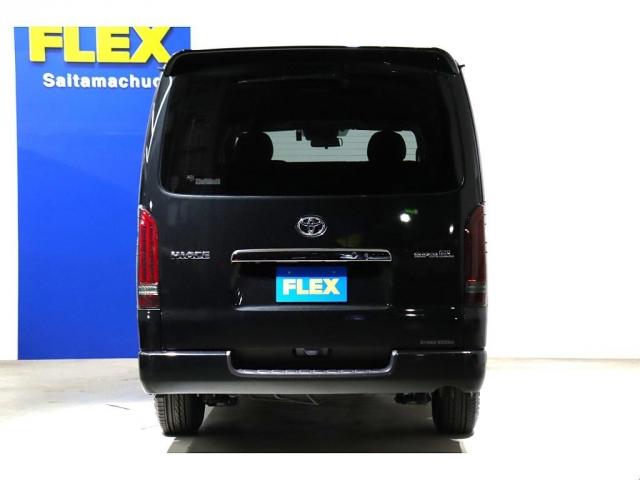 ハイエースバン スーパーＧＬ　ダークプライムＩＩ　ワンオーナー　パノラミックビューモニター　プッシュスタート／スマートキー　７インチフルセグナビ　ＥＴＣ　ステアリングオーディオスイッチ　１６インチアルミ　ＬＥＤテールランプ　ローダウン施工（20枚目）