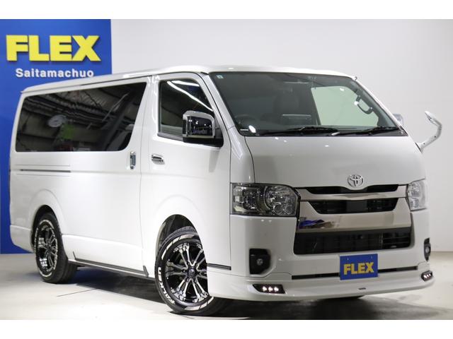 ハイエースバン スーパーＧＬ　ダークプライムＩＩ　床張り施工済み　ベッドキット　パノラミックビューモニター／クリアランスソナー　デジタルインナーミラー　パワースライドドア　ＢＩＧＸ１１インチメカレスナビ　ＨＤＭＩ端子　ＥＴＣ　モデリスタエアロ（67枚目）