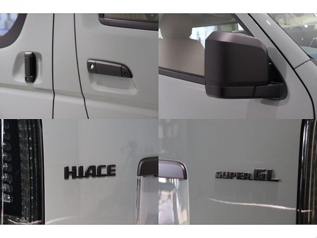 ハイエースバン ロングスーパーＧＬ　アースカラーパッケージ　ディーゼル４ＷＤ　ブラックエディション　ＢＩＧＸ１１インチナビＥＴＣ　ＨＤＭＩ端子　ルーフスピーカー　ブラウンベッドキット　シートカバー　ＬＥＤテールランプ　１６インチアルミ（18枚目）