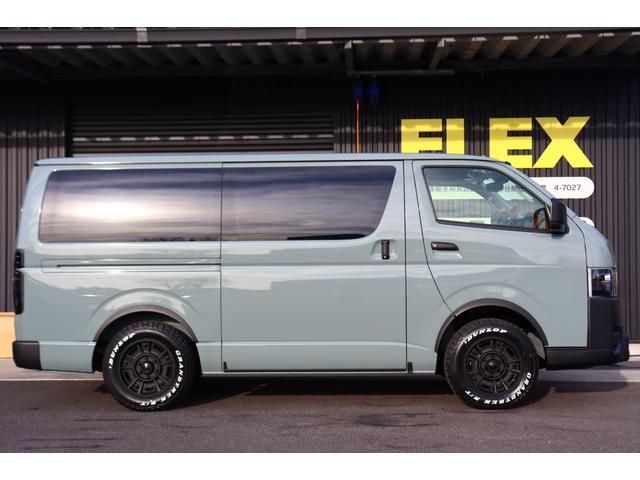 ハイエースバン ロングスーパーＧＬ　アースカラーパッケージ　ディーゼル４ＷＤ　ブラックエディション　ＢＩＧＸ１１インチナビＥＴＣ　ＨＤＭＩ端子　ルーフスピーカー　ブラウンベッドキット　シートカバー　ＬＥＤテールランプ　１６インチアルミ（24枚目）