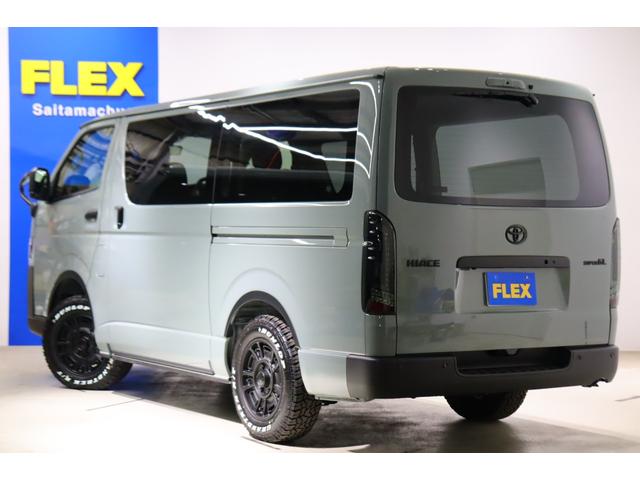 ハイエースバン ロングスーパーＧＬ　アースカラーパッケージ　ディーゼル４ＷＤ　ブラックエディション　ＢＩＧＸ１１インチナビＥＴＣ　ＨＤＭＩ端子　ルーフスピーカー　ブラウンベッドキット　シートカバー　ＬＥＤテールランプ　１６インチアルミ（27枚目）