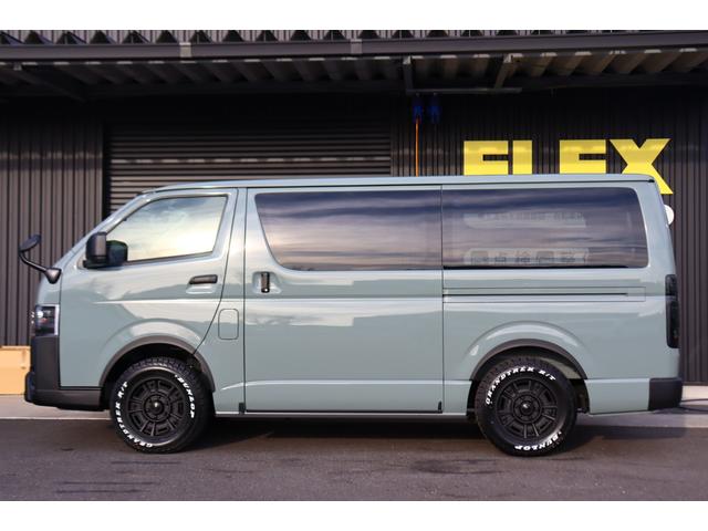ハイエースバン ロングスーパーＧＬ　アースカラーパッケージ　ディーゼル４ＷＤ　ブラックエディション　ＢＩＧＸ１１インチナビＥＴＣ　ＨＤＭＩ端子　ルーフスピーカー　ブラウンベッドキット　シートカバー　ＬＥＤテールランプ　１６インチアルミ（28枚目）