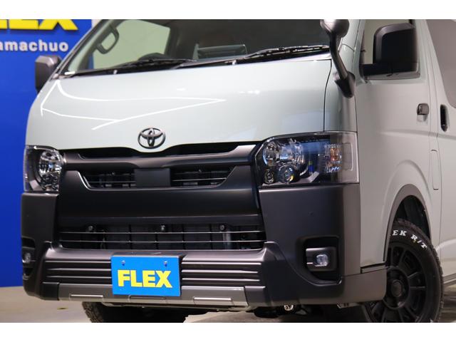 ハイエースバン ロングスーパーＧＬ　アースカラーパッケージ　ディーゼル４ＷＤ　ブラックエディション　ＢＩＧＸ１１インチナビＥＴＣ　ＨＤＭＩ端子　ルーフスピーカー　ブラウンベッドキット　シートカバー　ＬＥＤテールランプ　１６インチアルミ（29枚目）