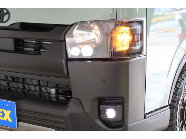 ハイエースバン ロングスーパーＧＬ　アースカラーパッケージ　ディーゼル４ＷＤ　ブラックエディション　ＢＩＧＸ１１インチナビＥＴＣ　ＨＤＭＩ端子　ルーフスピーカー　ブラウンベッドキット　シートカバー　ＬＥＤテールランプ　１６インチアルミ（31枚目）